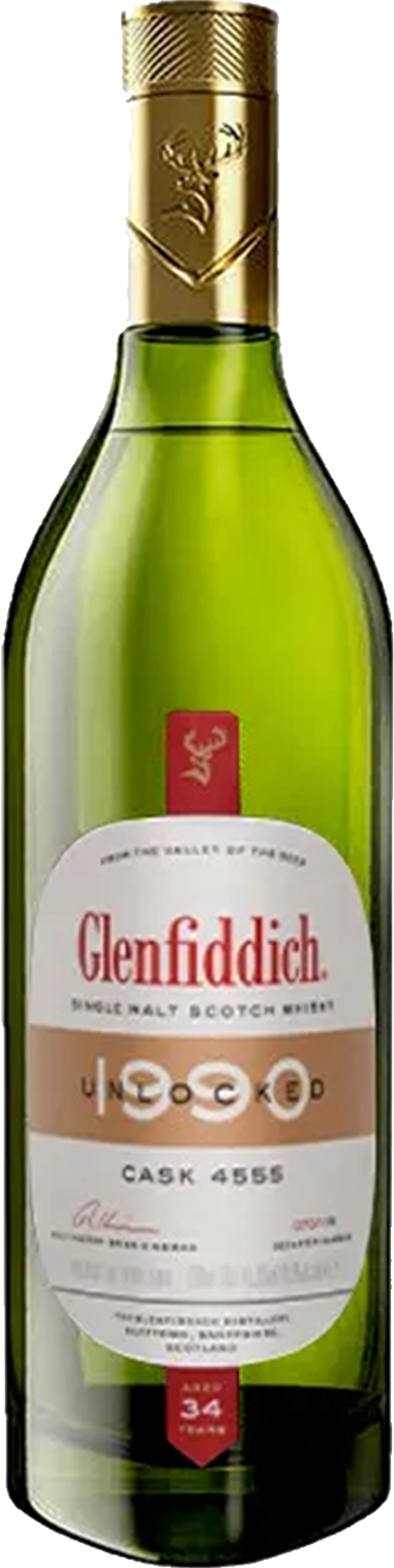 Glenfiddich 1990 Archive Collection 34 Year Old Single Cask 4555