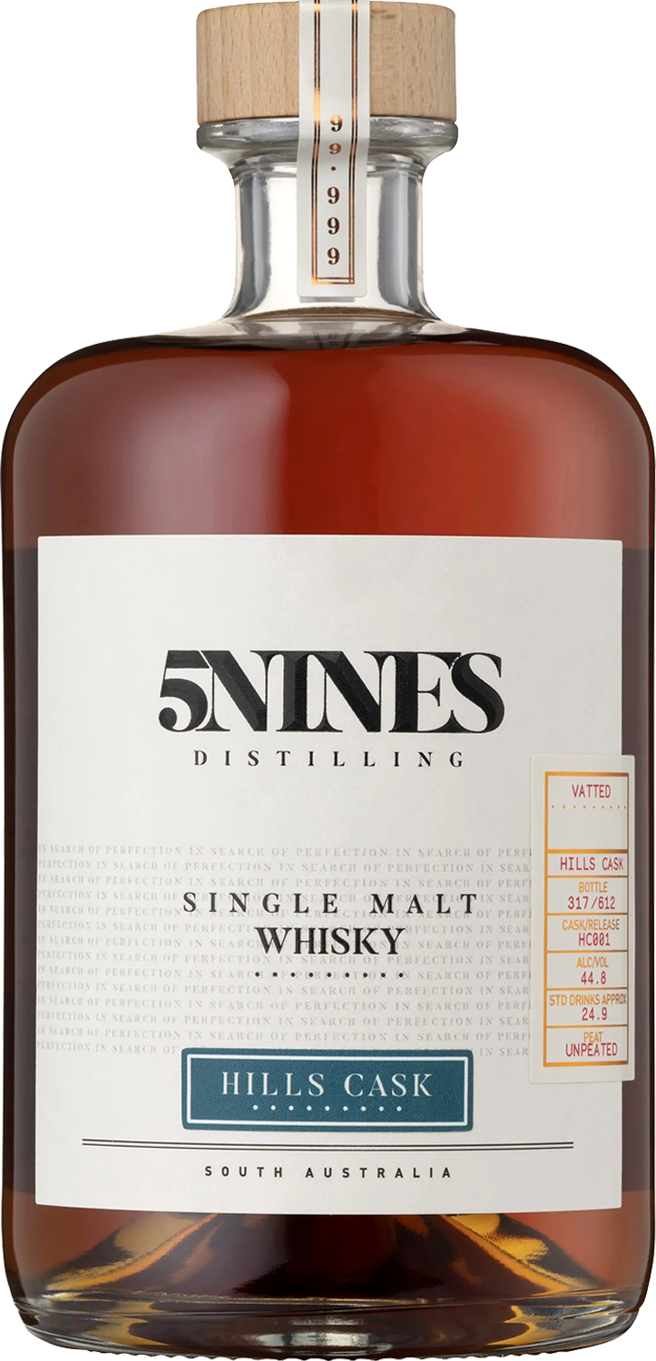 5Nines Distilling Whisky Hills Cask 45% 700ml