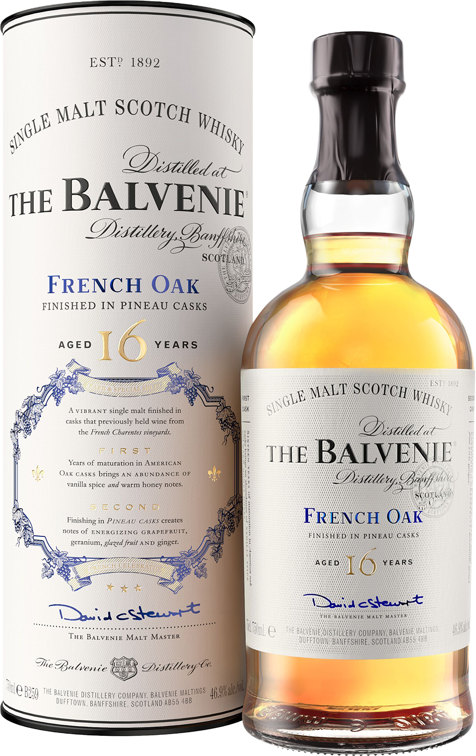 The Balvenie French Oak 16 Year Old Single Malt Scotch Whisky 47.6% 700ml
