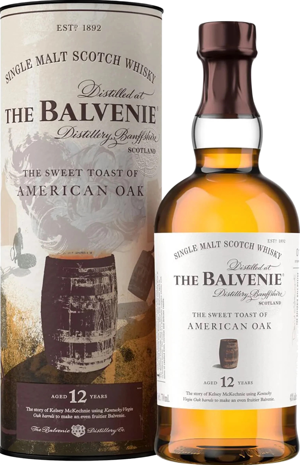 The Balvenie Stories Sweet Toast of American Oak 12YO 47.8% 700ml