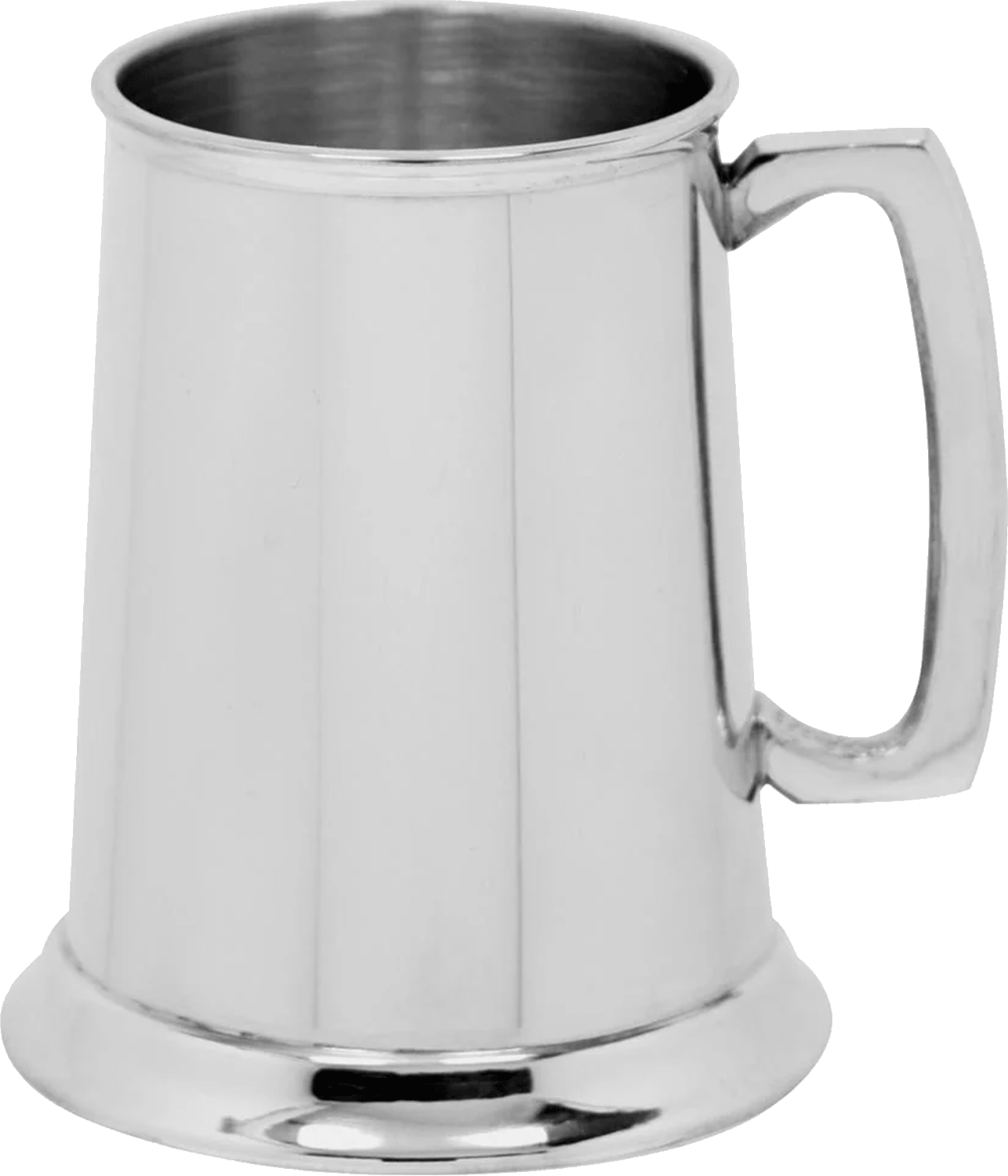 Tankards 1pt plain straight tankard pewter