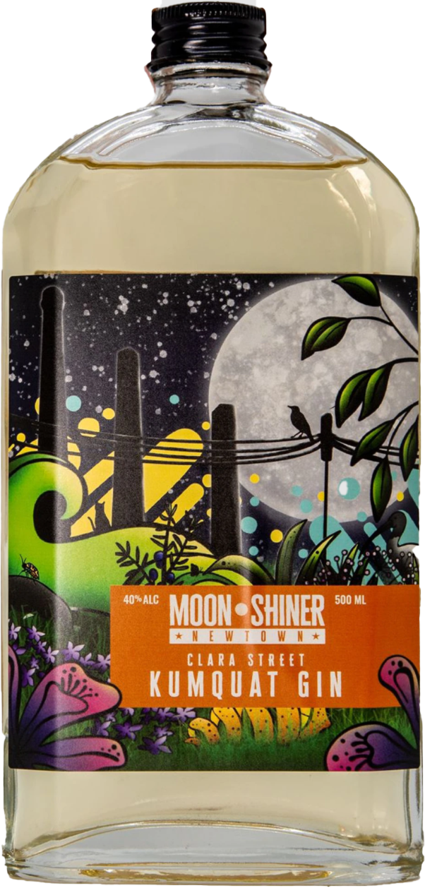 Moonshiner Clara Street Kumquat Gin 500ml - Winetopia