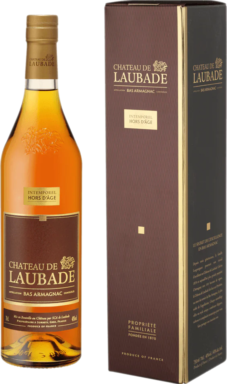 Chateau de Laubade Armagnac 12 to 20y 40% 700ml