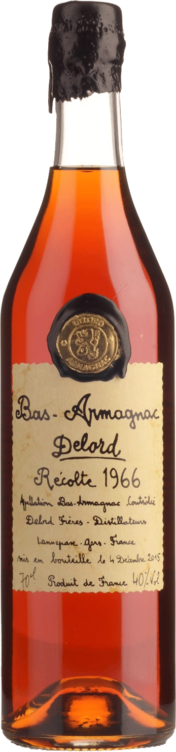 Delord Armagnac BA 1966 Wooden Gift Box 40% 700ml
