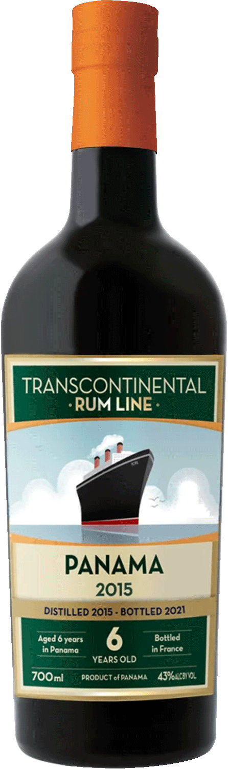 Transcontinental Rum Line Panama 2015 6 Year Old Rum 43% 700ml