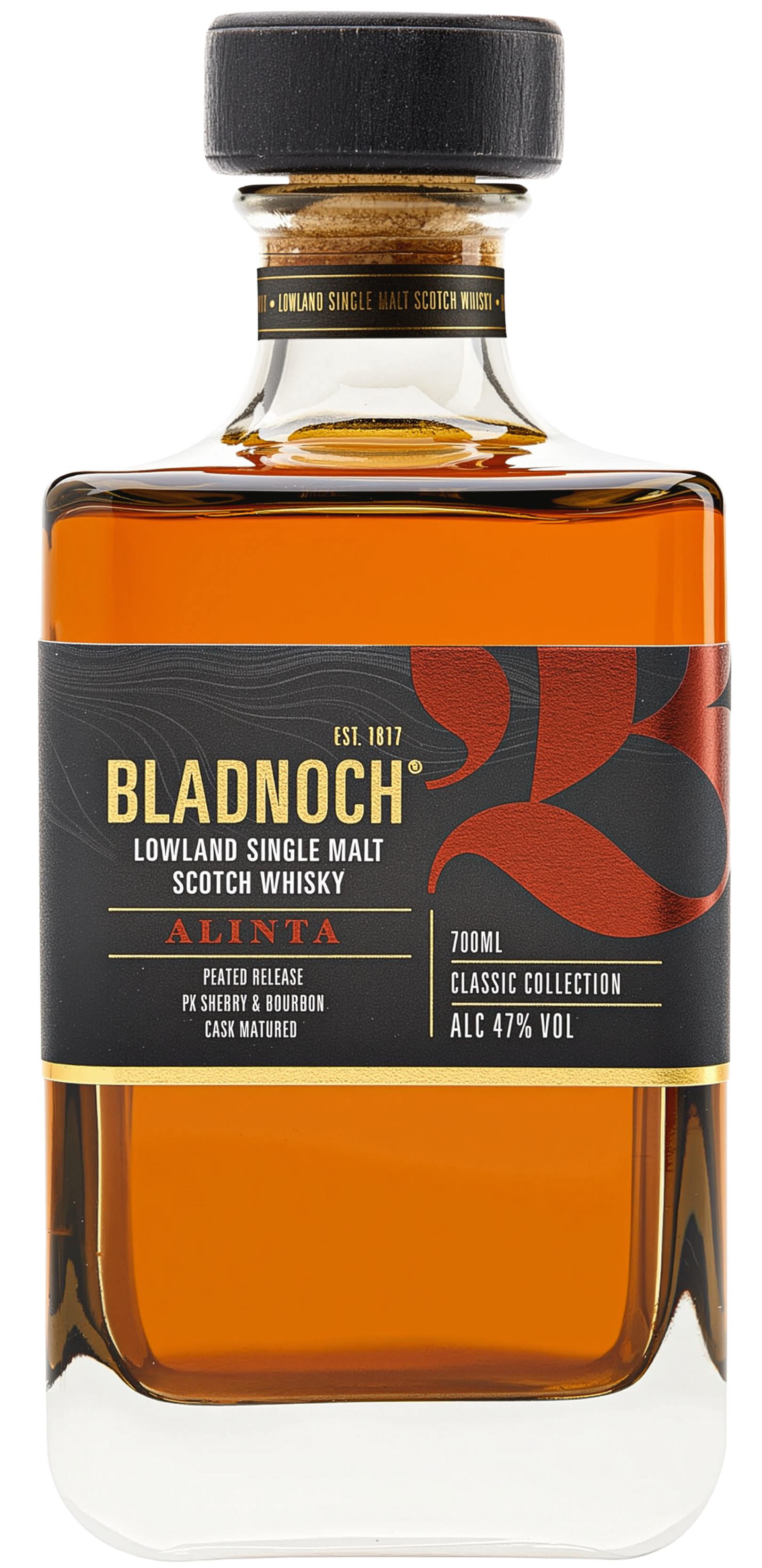 Bladnoch Alinta Peated Single Malt Scotch Whisky 46.7% 700ml
