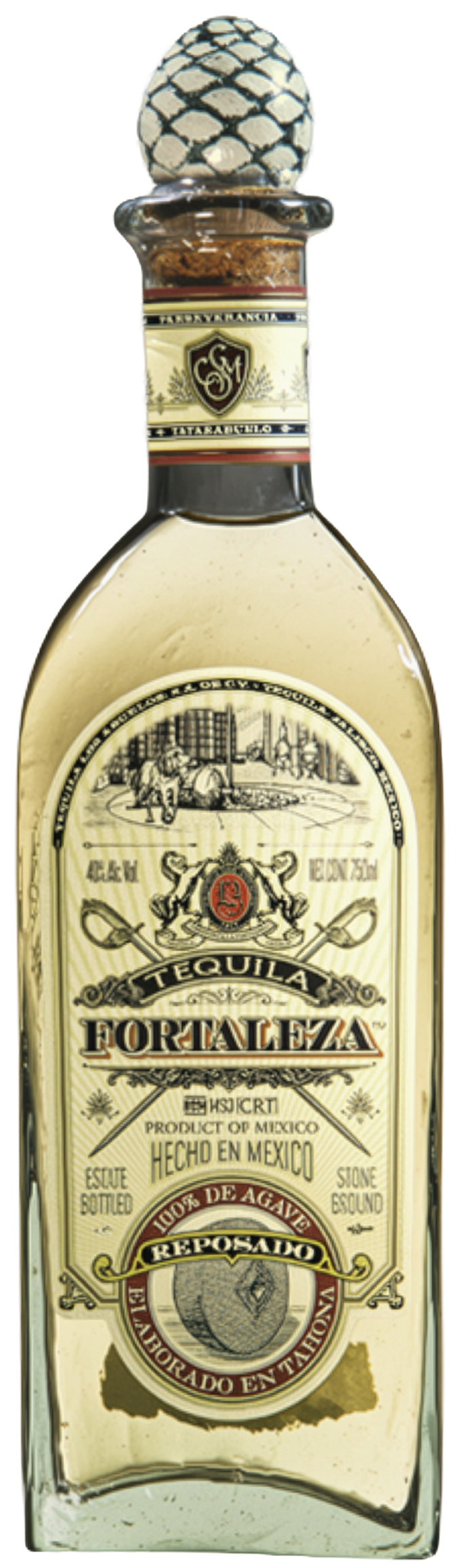 Fortaleza Reposado Tequila 40% 750ml