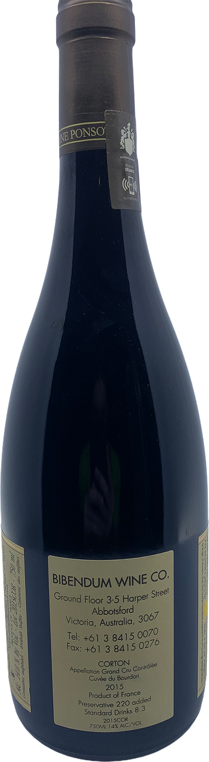 Domaine Ponsot Cuvee du Bourdon Corton Grand Cru 2015