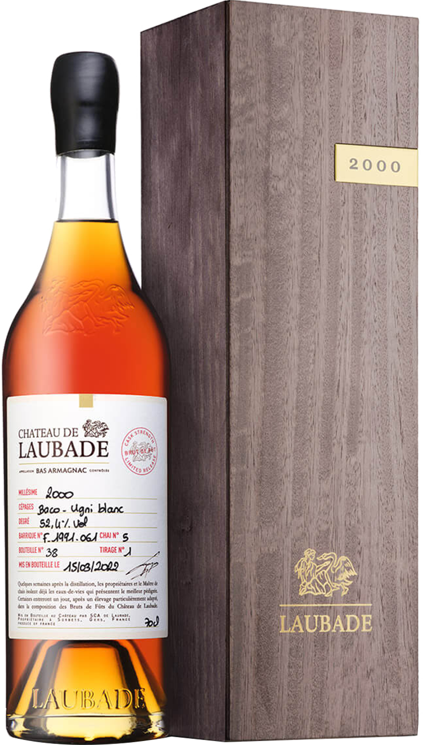 Chateau de Laubade 2000 Cask Strength 52.4% 700ml