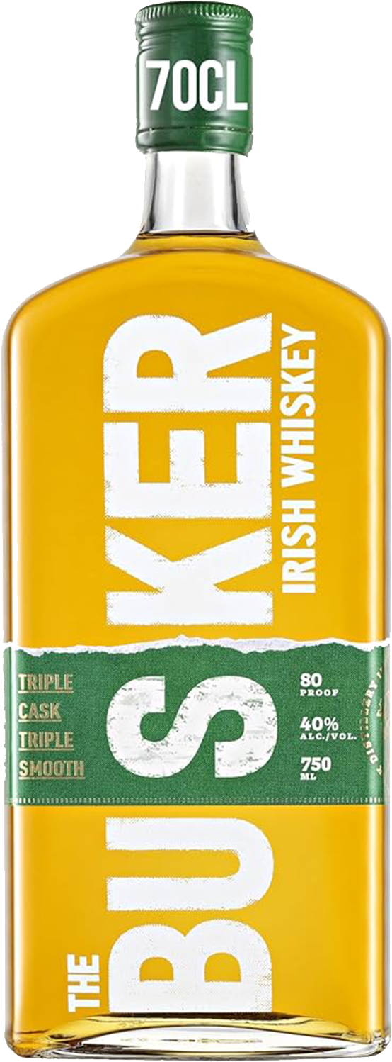 The Busker Triple Cask Blended Irish Whiskey 40% 700ml