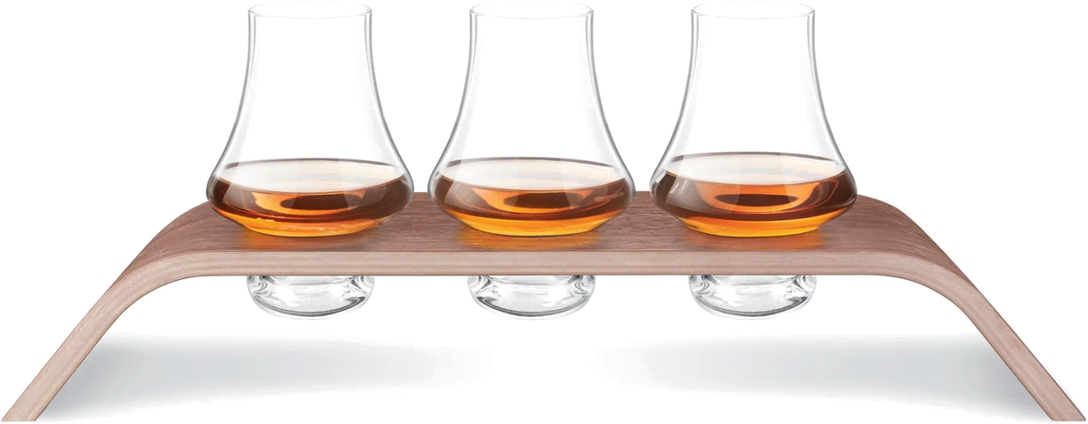 Four Piece Whiskey Flight Tasting Set