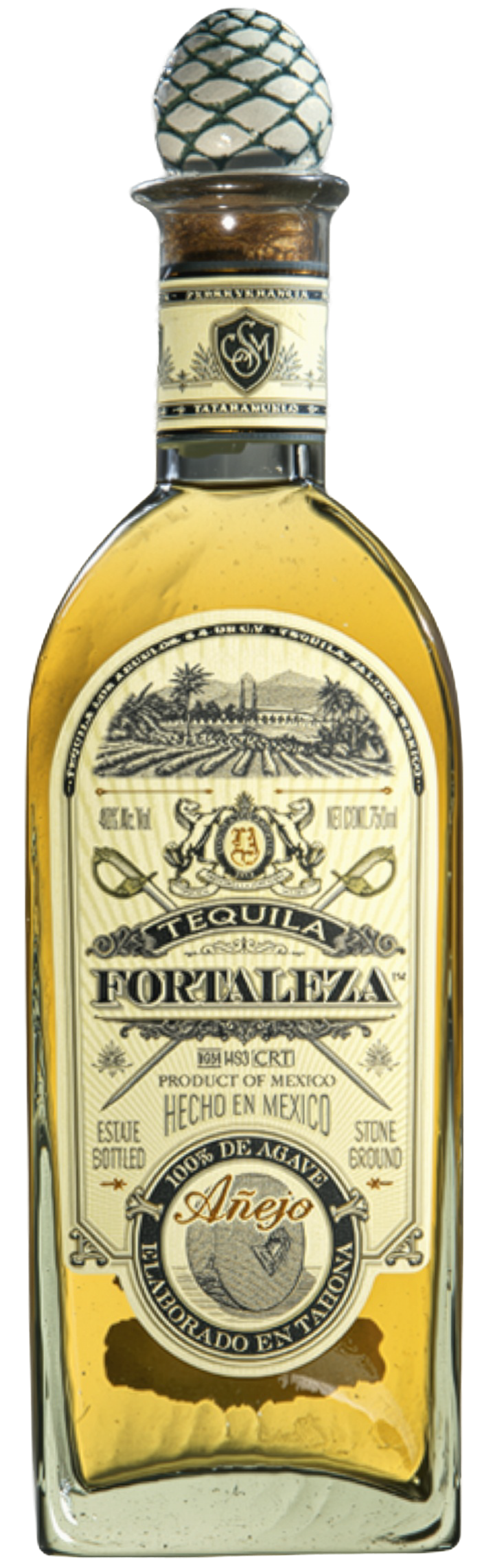 Fortaleza Anejo Tequila 40% 750ml