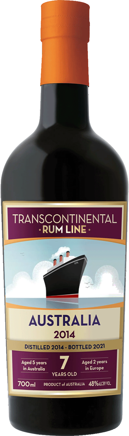 Transcontinental Rum Line Australia 2014 Rum 48% 700ml