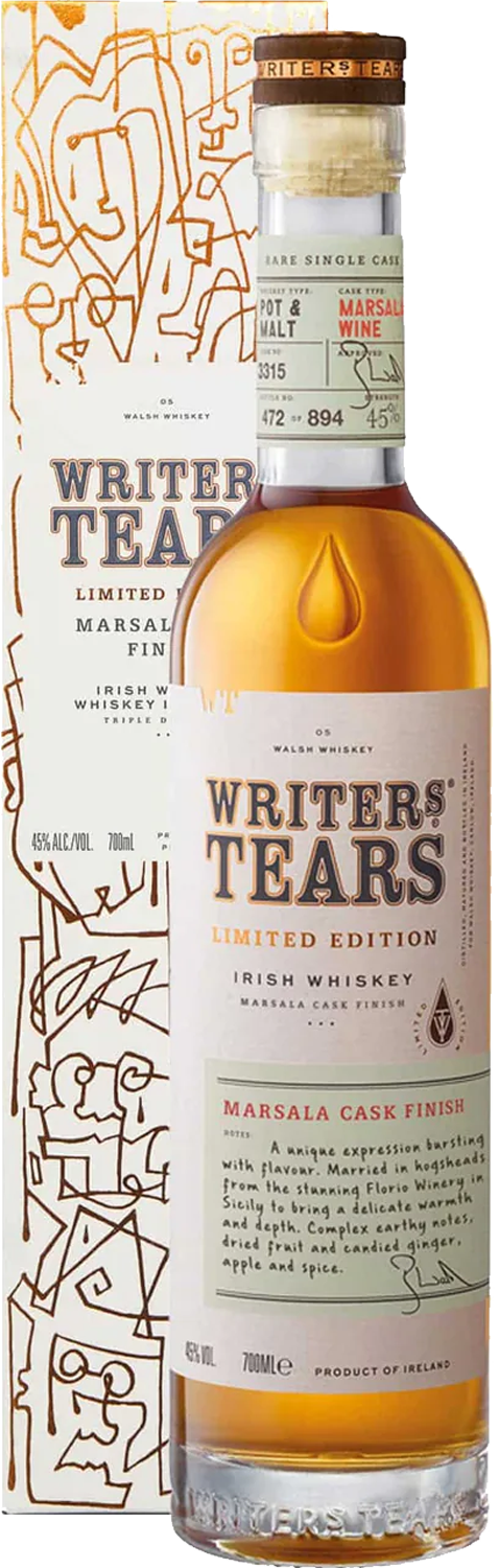 Writers Tears Marsala Cask Whiskey 45% 700ml