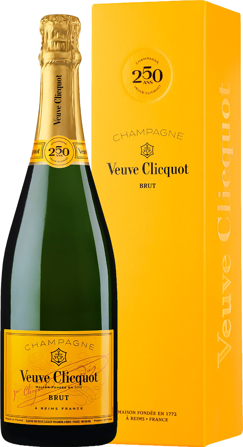 Veuve Clicquot Yellow Label Brut NV Champagne (Gift Boxed)