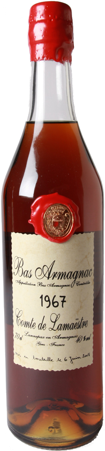 Comte De Lamaestre 1967 Bas Armagnac