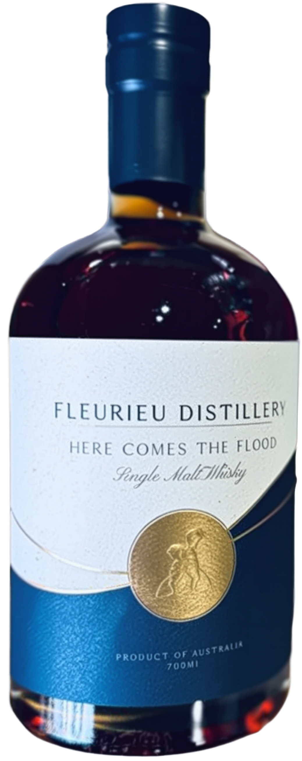 Fleurieu Here Comes The Flood Cask Strength Single Malt Whisky 58.7% 700ml