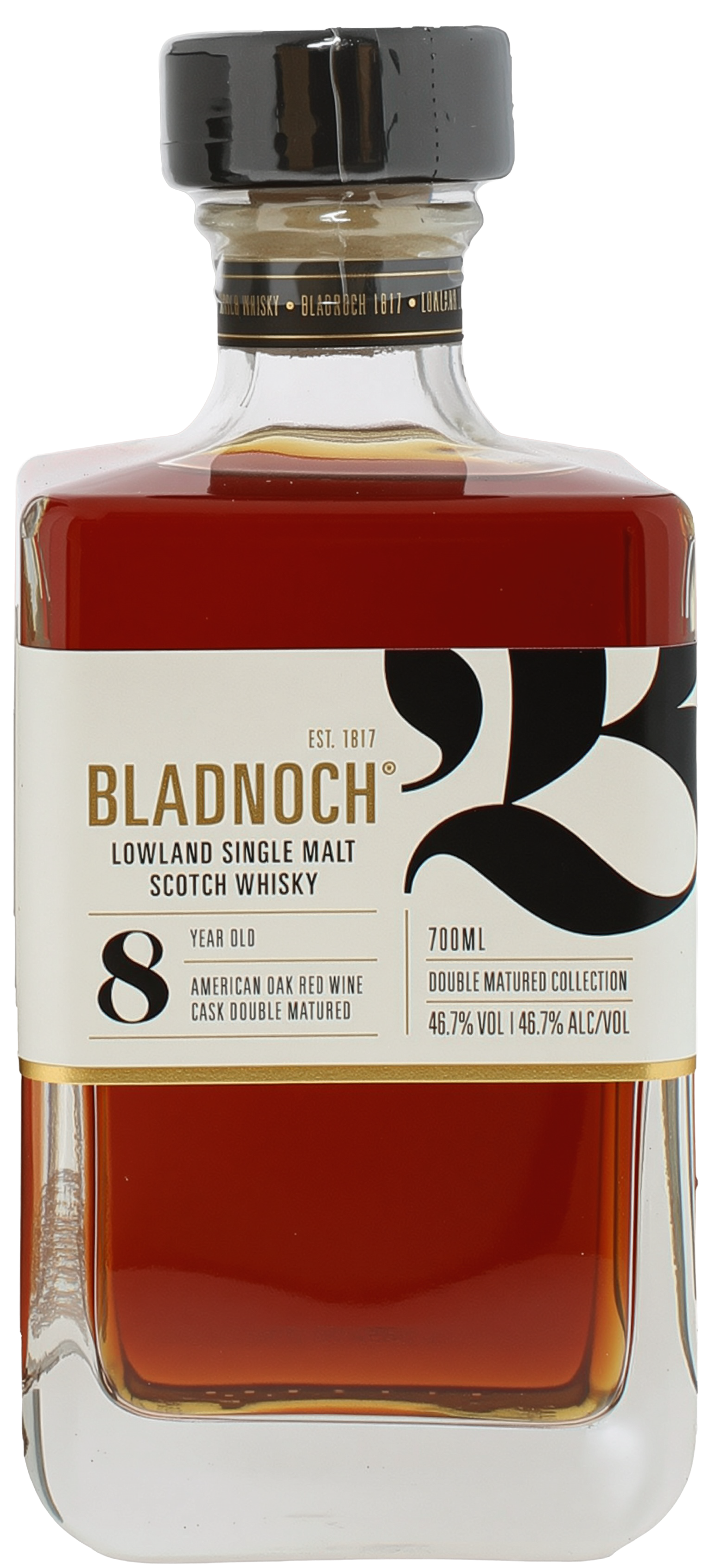 Bladnoch 8 Year Old Single Malt Scotch Whisky 46.7% 700ml