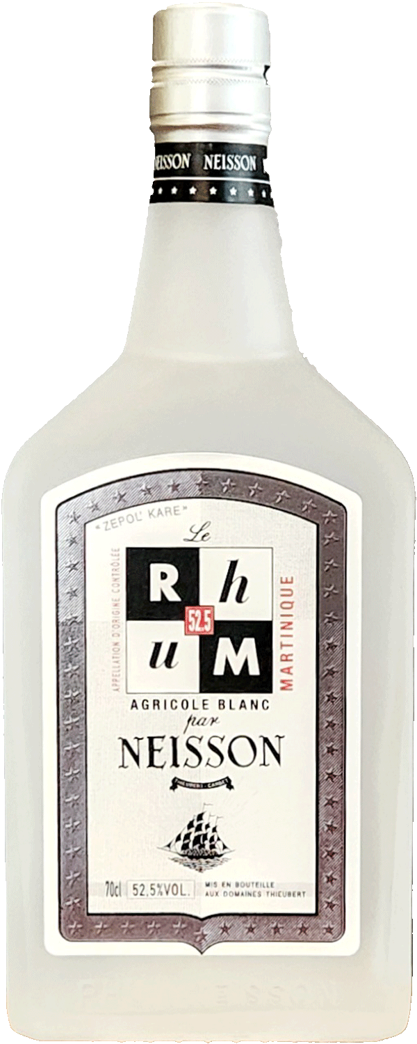 Neisson Rhum Blanc Agricole 52.5% 700ml