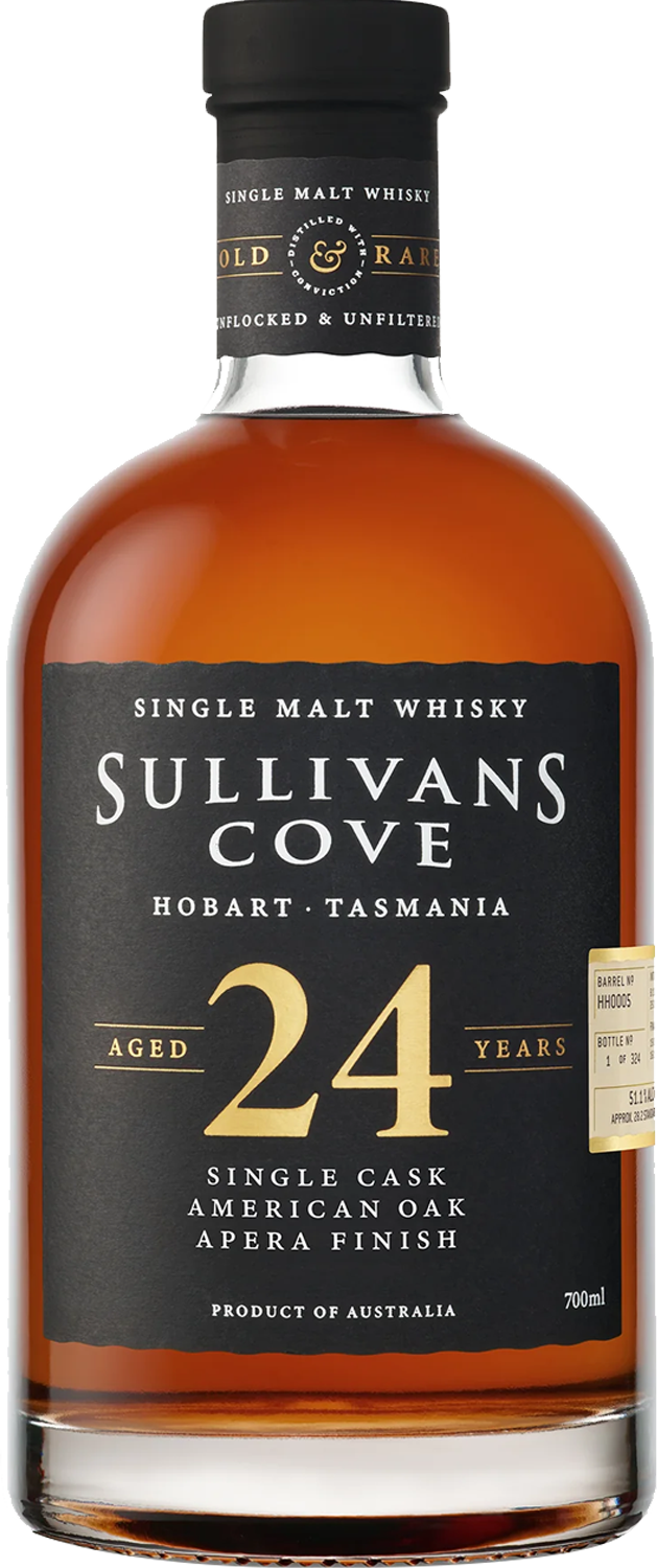 Sullivans Cove 24 YO American Oak Apera Finish HH0005 700ml