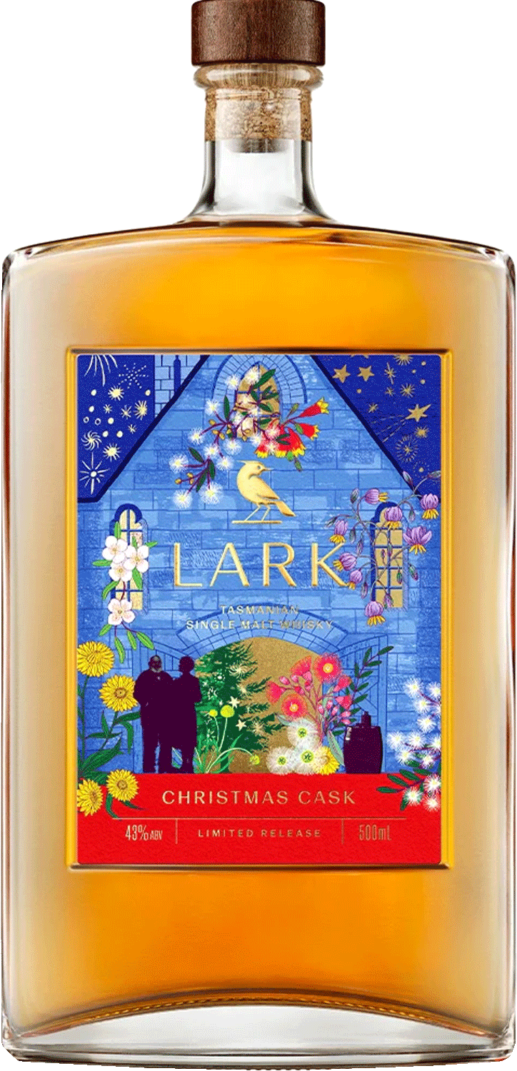 Lark Distillery The Christmas Cask Limited Release Whisky 2025 43% 500mL