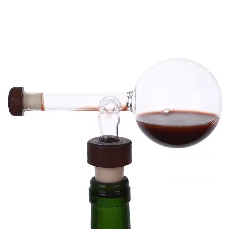 Round Shaped Transparent Red Wine Aerator