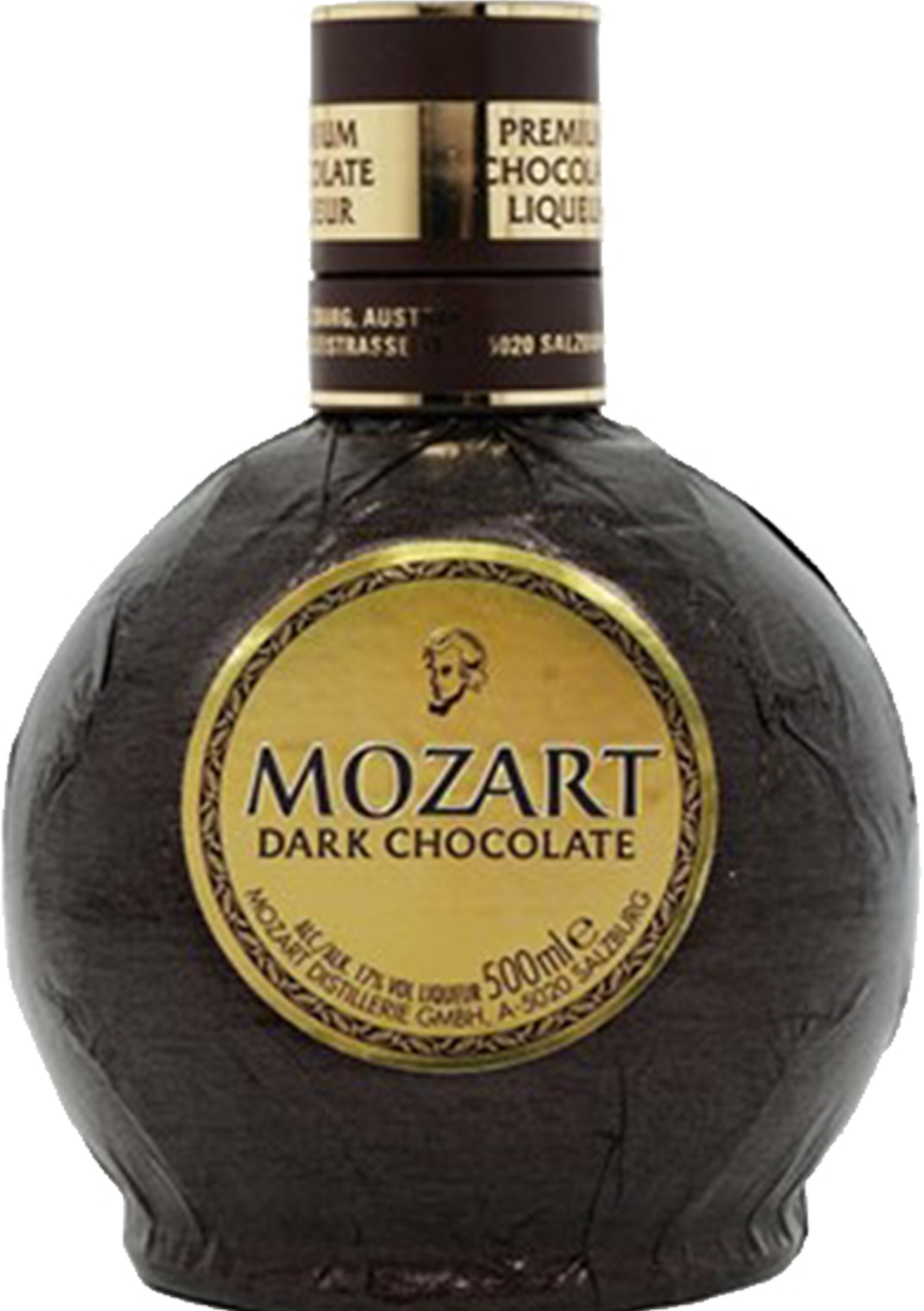 Mozart Black Dark Chocolate Liqueur 17% 500ml