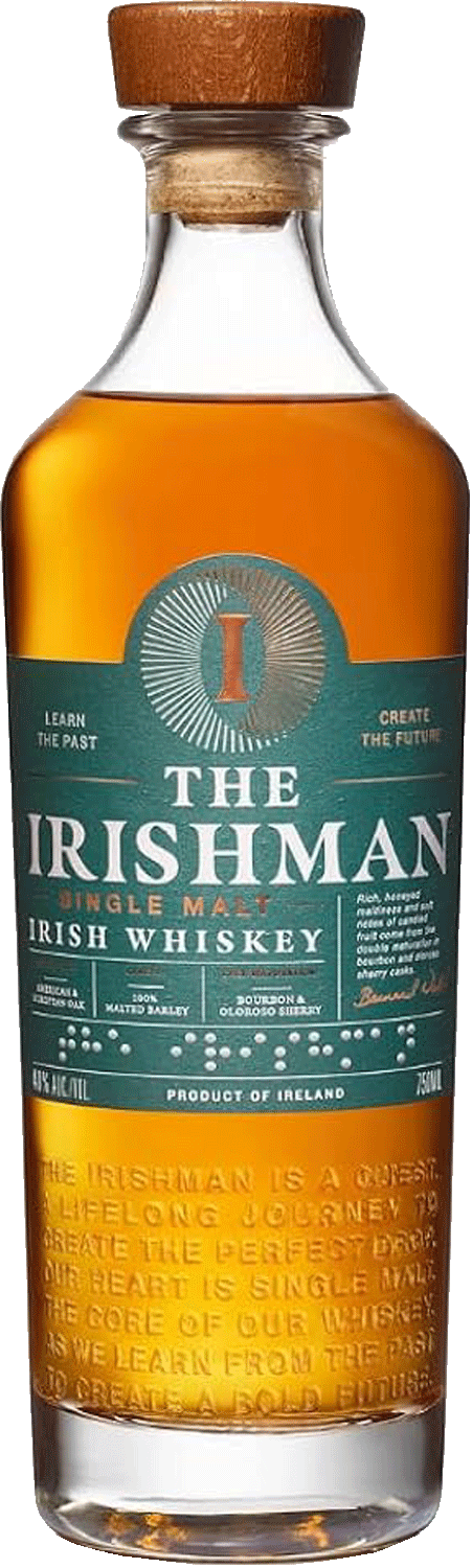 The Irishman Single Malt Whiskey 40% 700ml