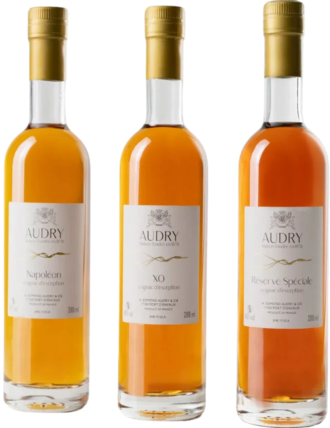 Maison Audry Cognac Discovery Box 40% 3x200ml