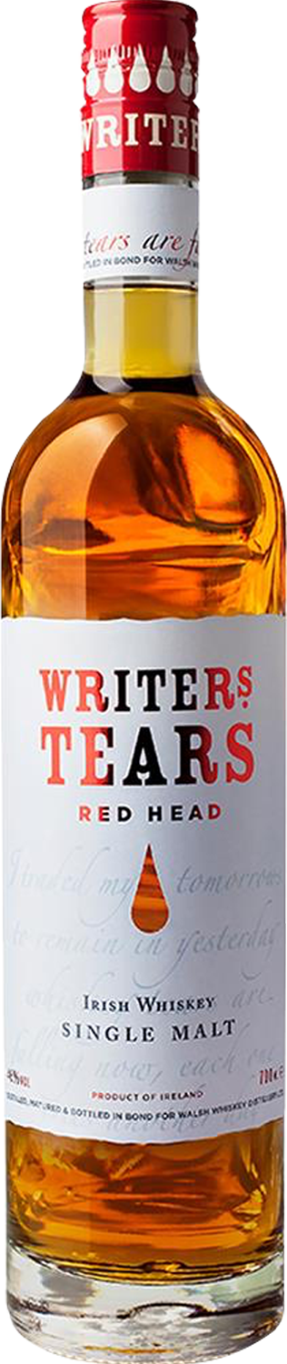 Writers Tears Redhead Whiskey 46% 700ml
