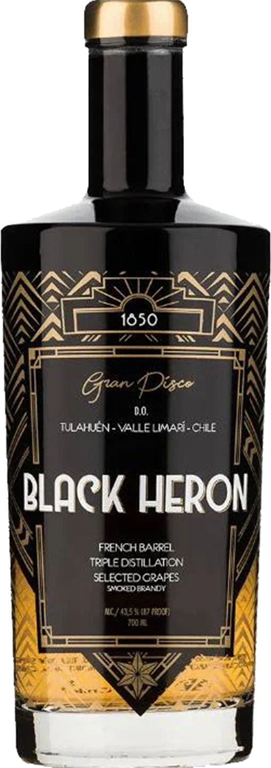 Pisquera Tulahuen Pisco Ultra Premium Black Heron 43.5% 700mL