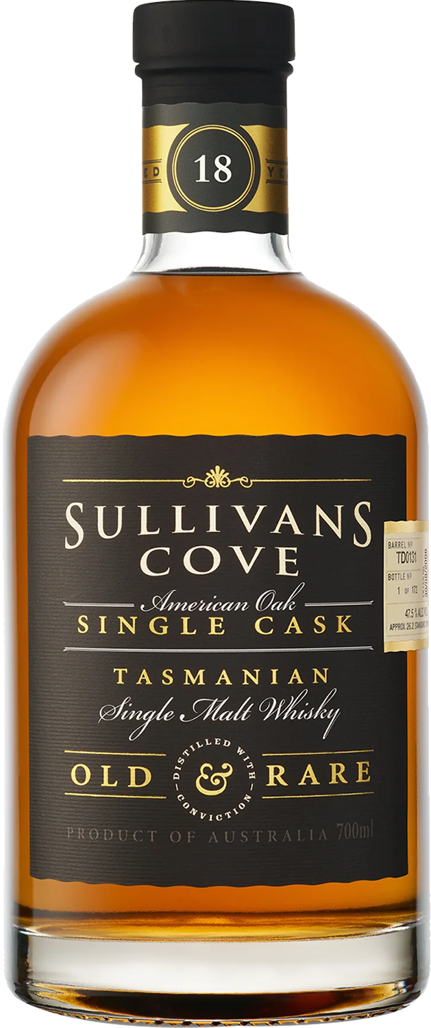 Sullivans Cove 18 Year Old American Oak Ex-Bourbon TD0131 47.5% 700ml