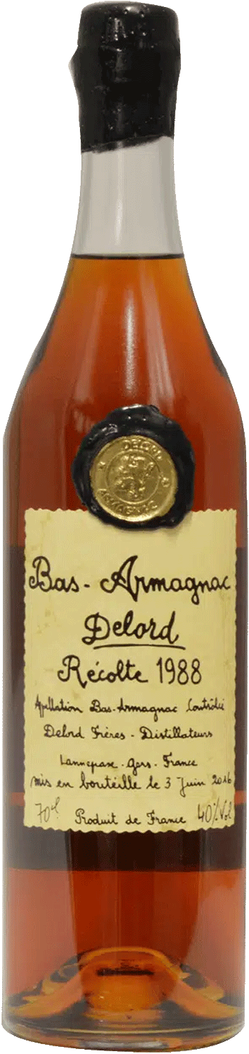 Delord 1988 Bas Armagnac 40%
