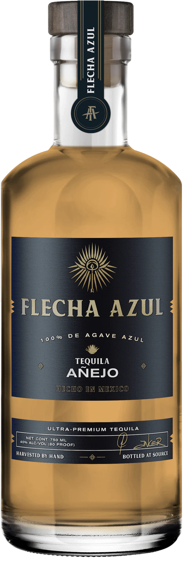 Flecha Azul Anejo Tequila 40% 750ml