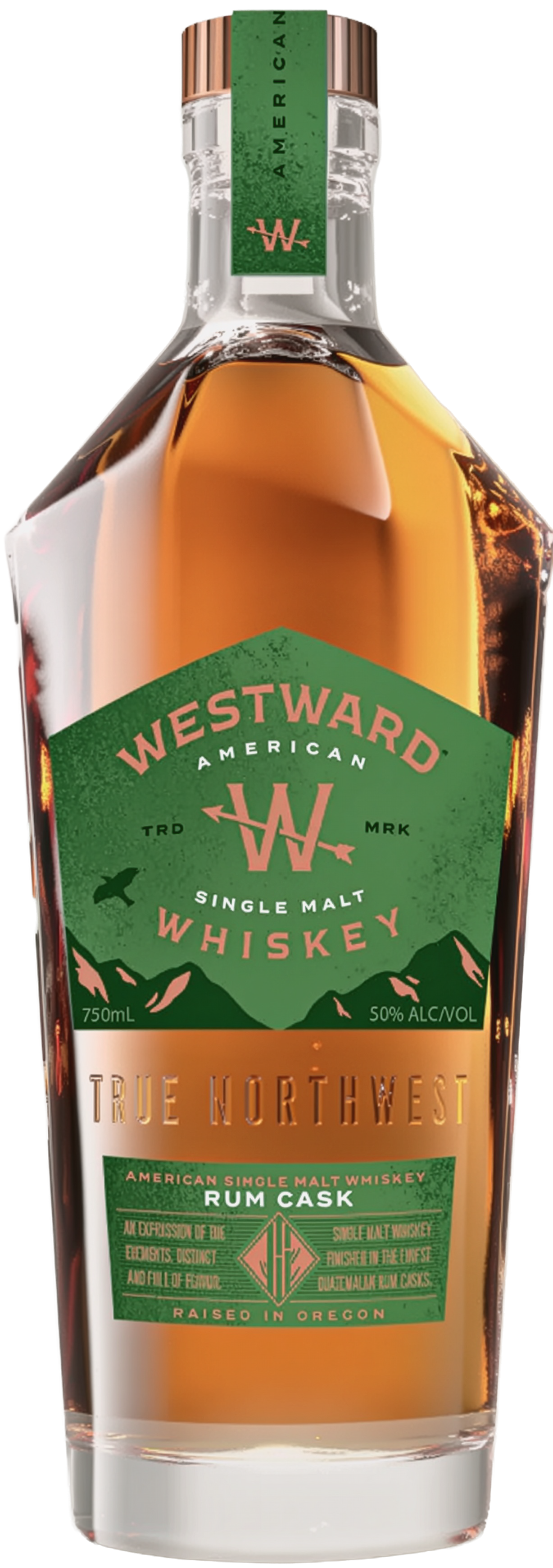 Westward Rum Cask Finish American Single Malt Whiskey 50% 700ml