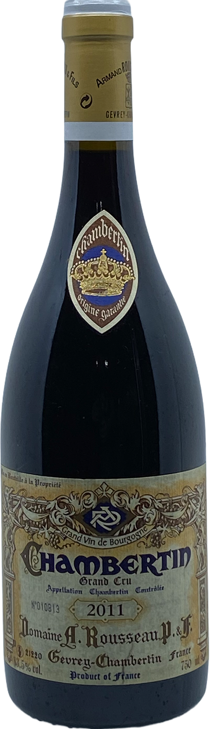 Domaine Armand Rousseau Chambertin Grand Cru 2011 (Label Discolouration)