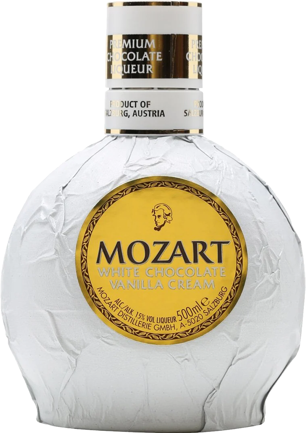 Mozart White Chocolate Liqueur 17% 500ml