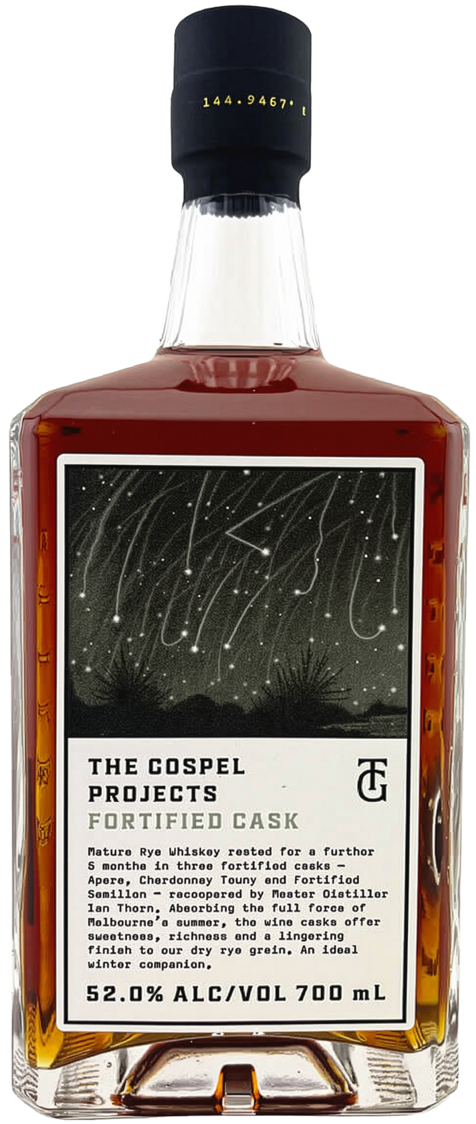 Gospel Fortified Cask Whiskey 52% 700ml