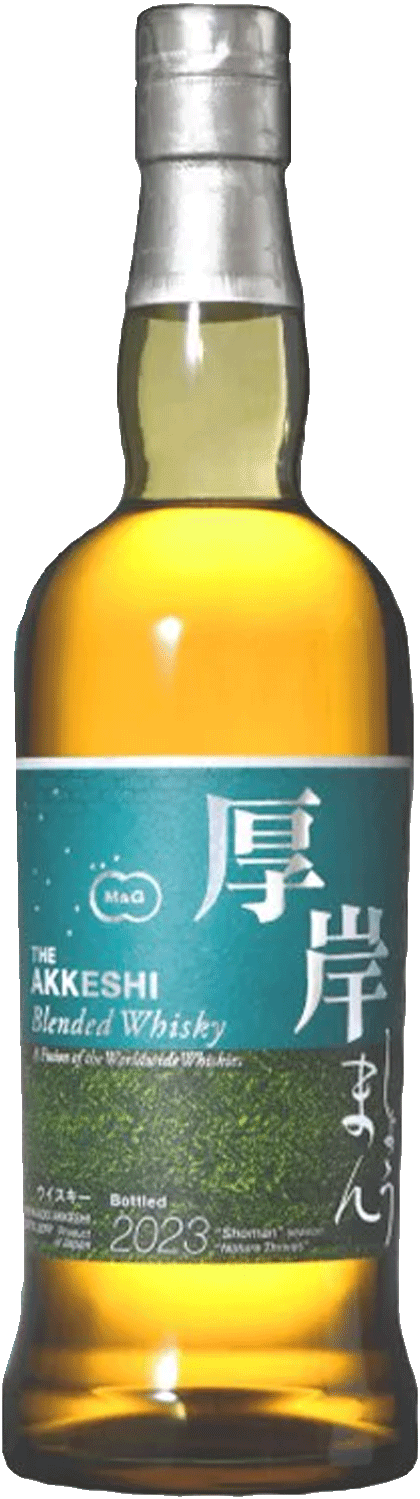 Akkeshi Shoman Blended Malt Japanese Whisky 48% 700ml