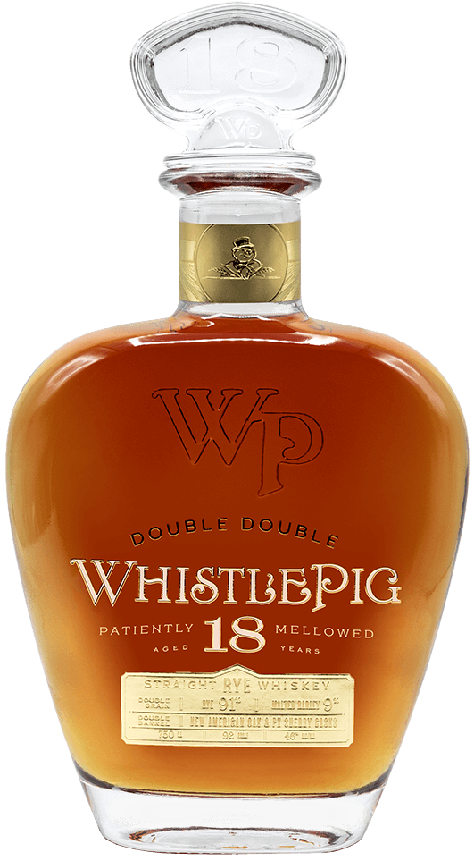 Whistle Pig 18 Year Old Double Malt Rye Whiskey 46% 700ml