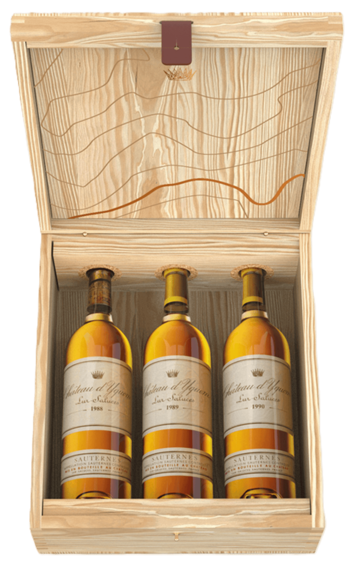 Chateau d’Yquem The Emblematic Trilogy 1988, 1989, 1990