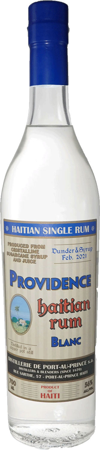 Providence Dunder & Syrup Haitian Rum Blanc 56% 700ml