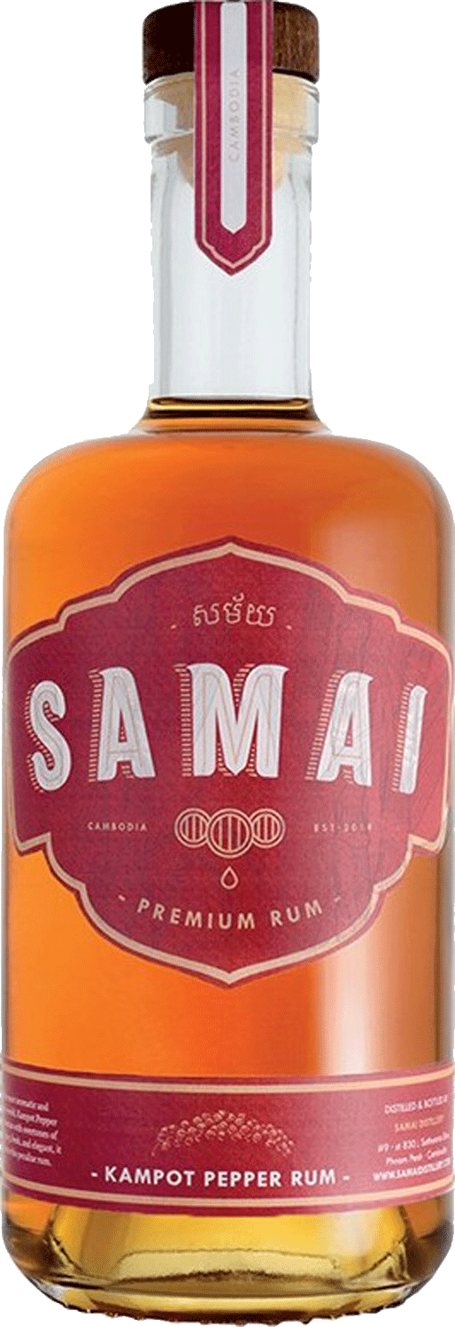 Samai Kampot Pepper Premium Cambodian Rum 38% 700ml