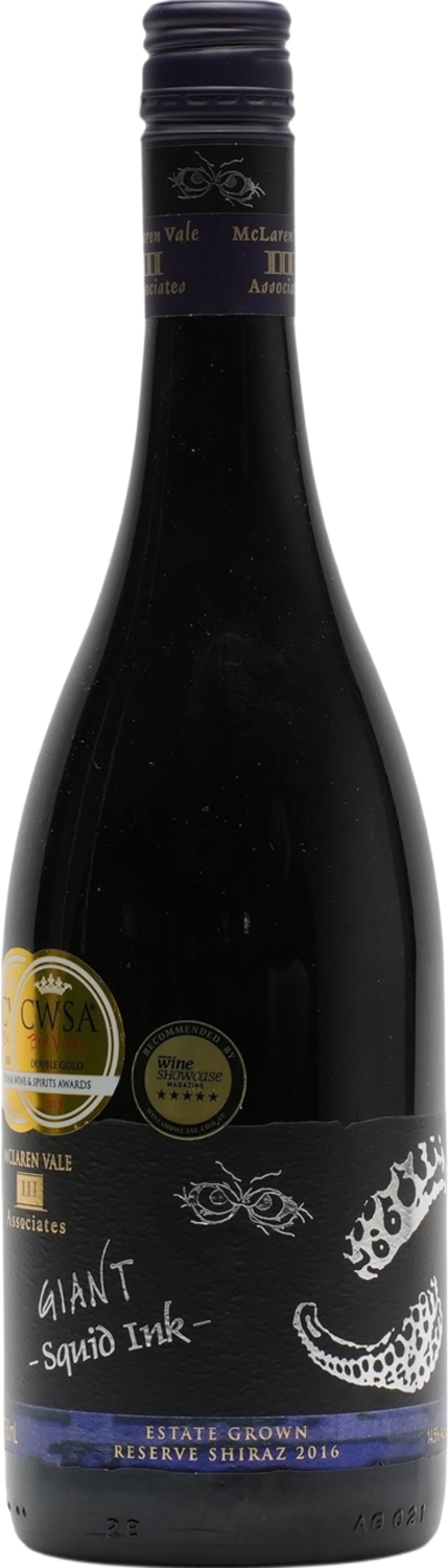 Ill Associates Giant Squid Ink Shiraz 2010