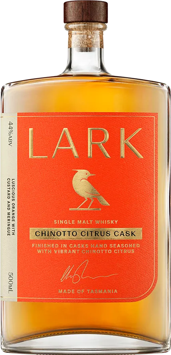 Lark Distillery Chinotto Citrus Cask Single Malt Whisky 44% 500ml
