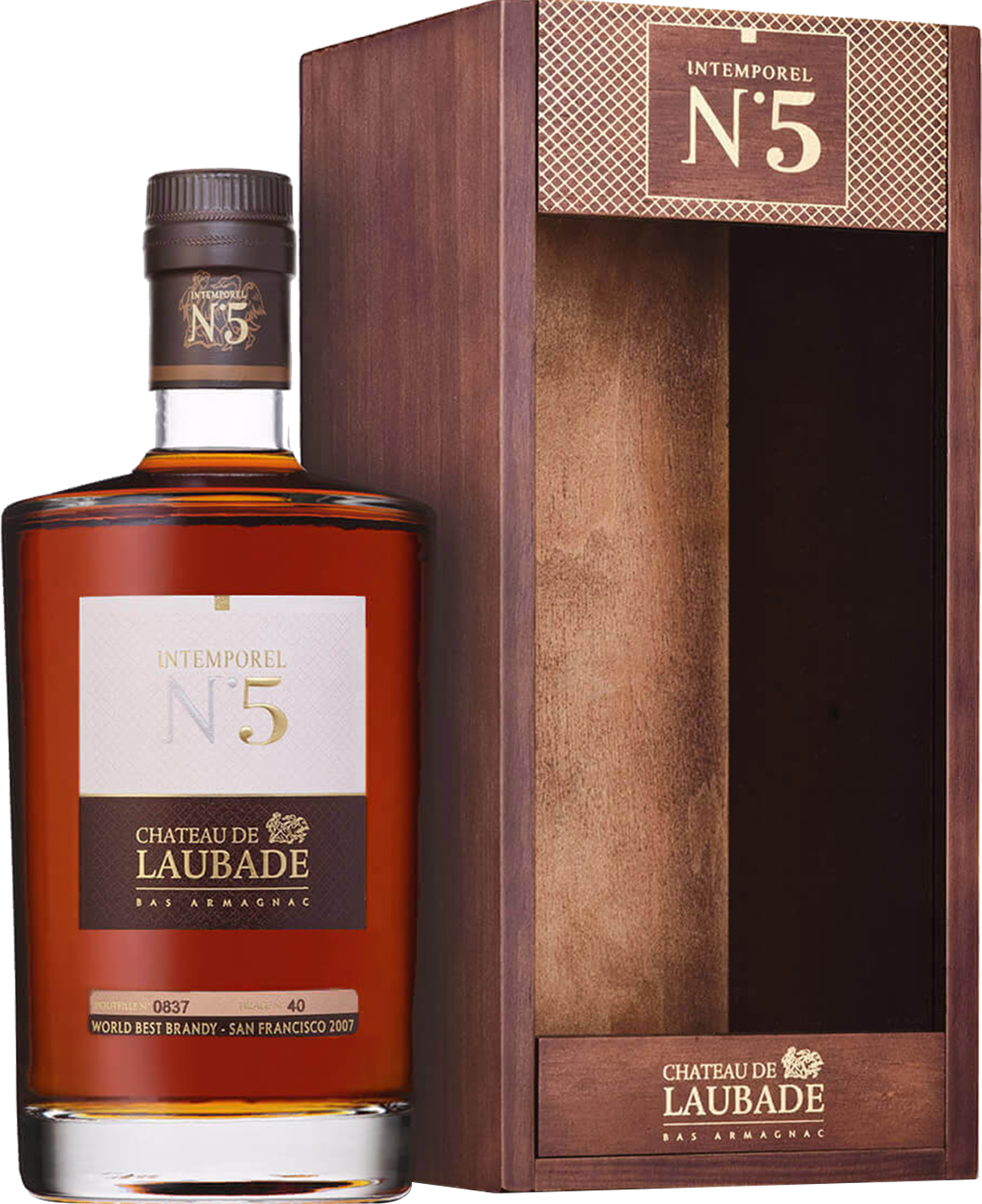 Chateau de Laubade N5 Armagnac 20 to 50y 40% 700ml