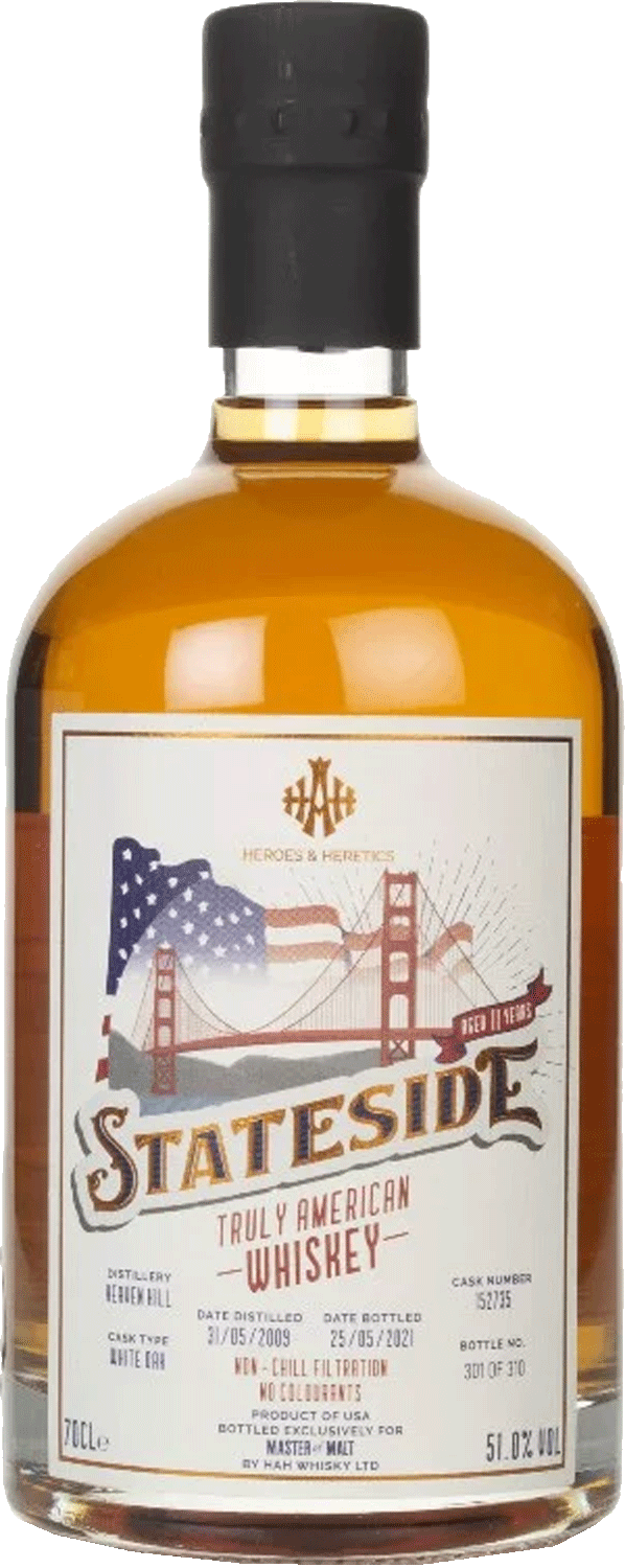 Heaven Hill 11 Year Old 2009 Kentucky Bourbon Whiskey 61.6% 700ml