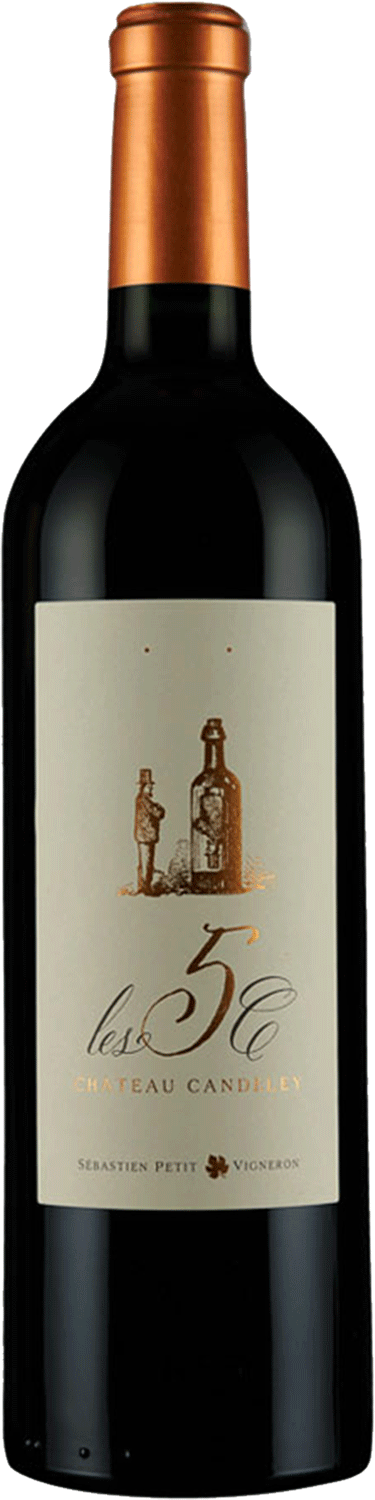Chateau Candeley Les 5C Bordeaux 2022  - In Wooden 6 Pack